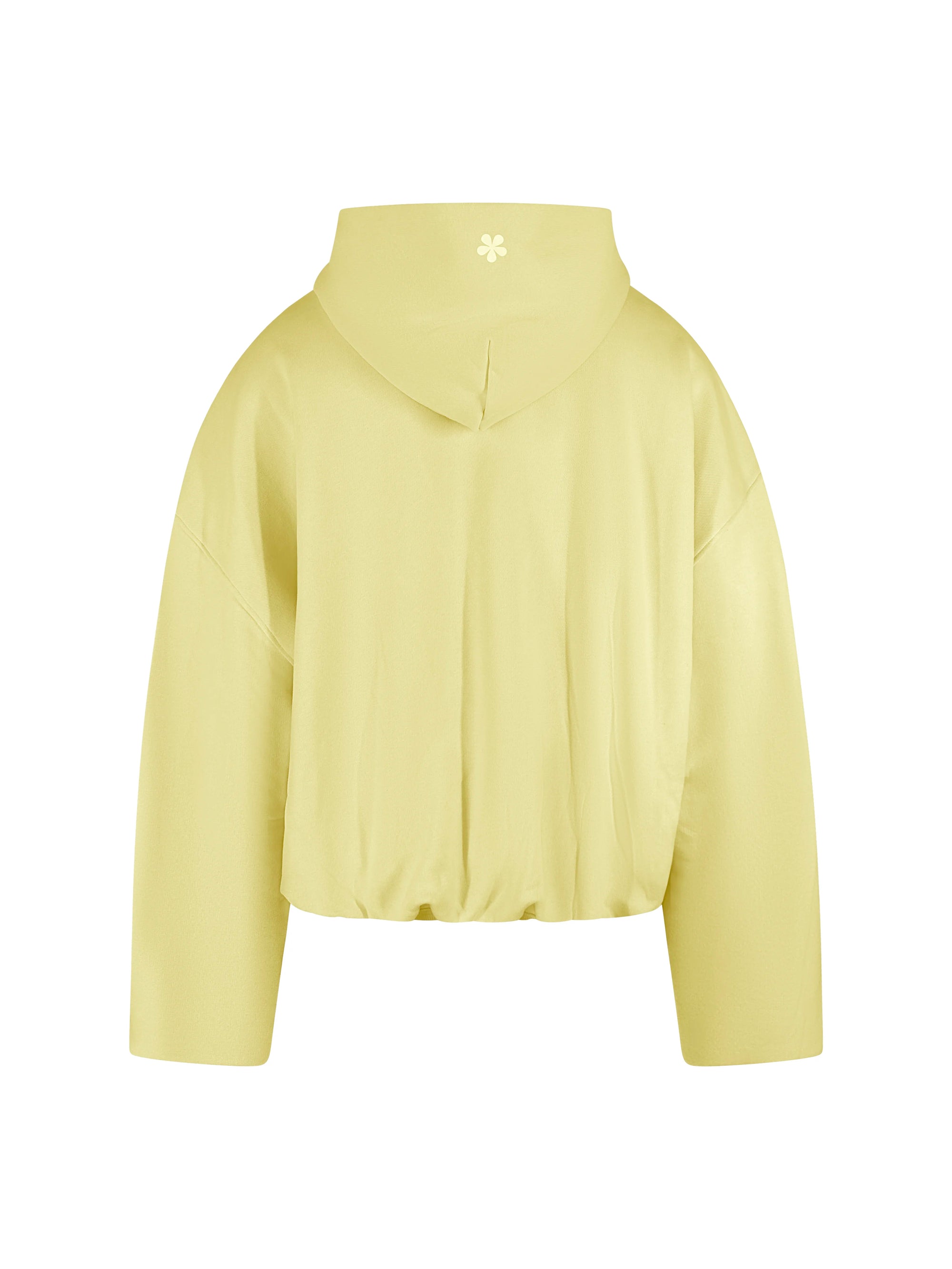 Flower Zip-Hoodie Yellow