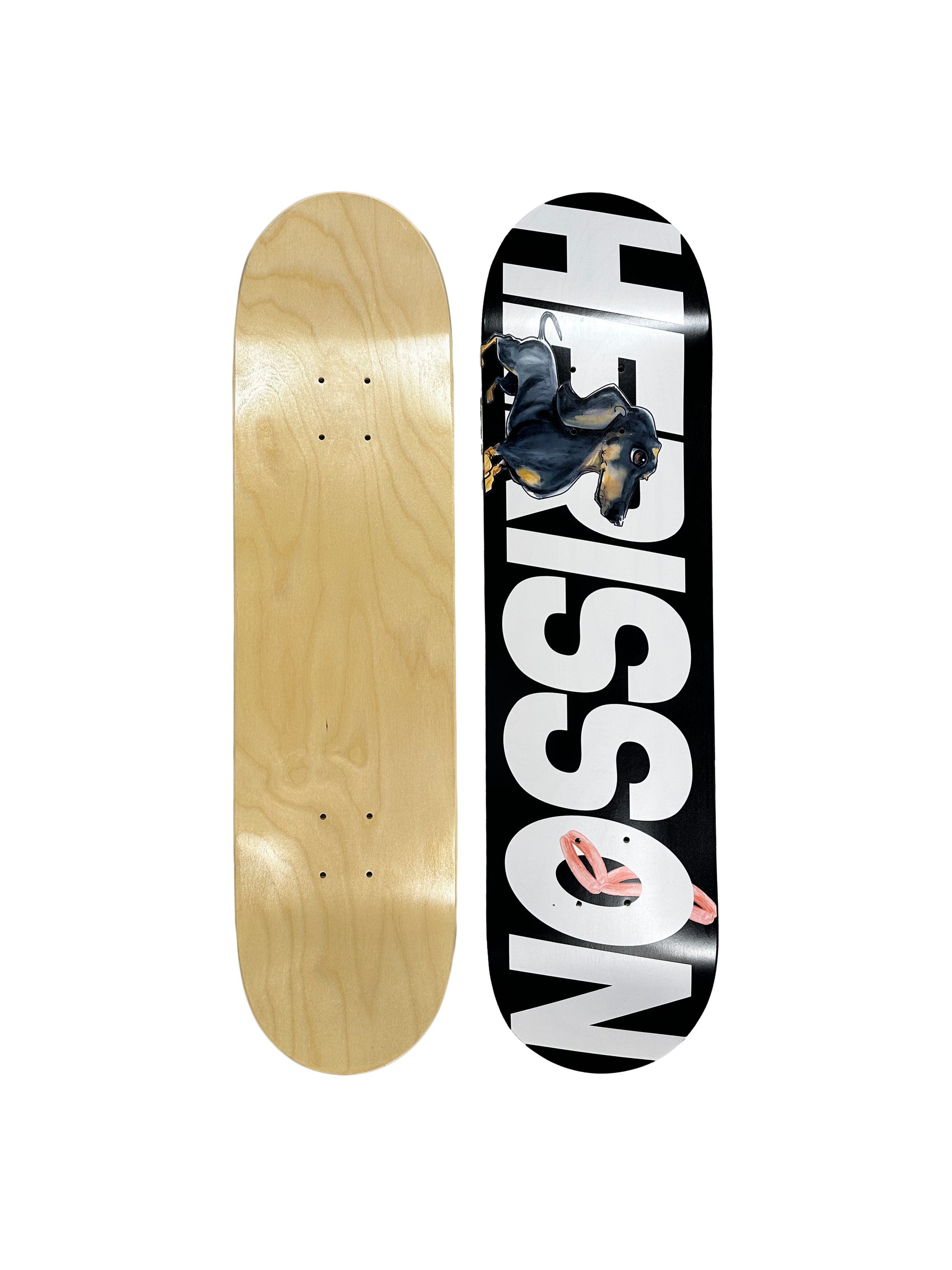 Dackel Skateboard Black