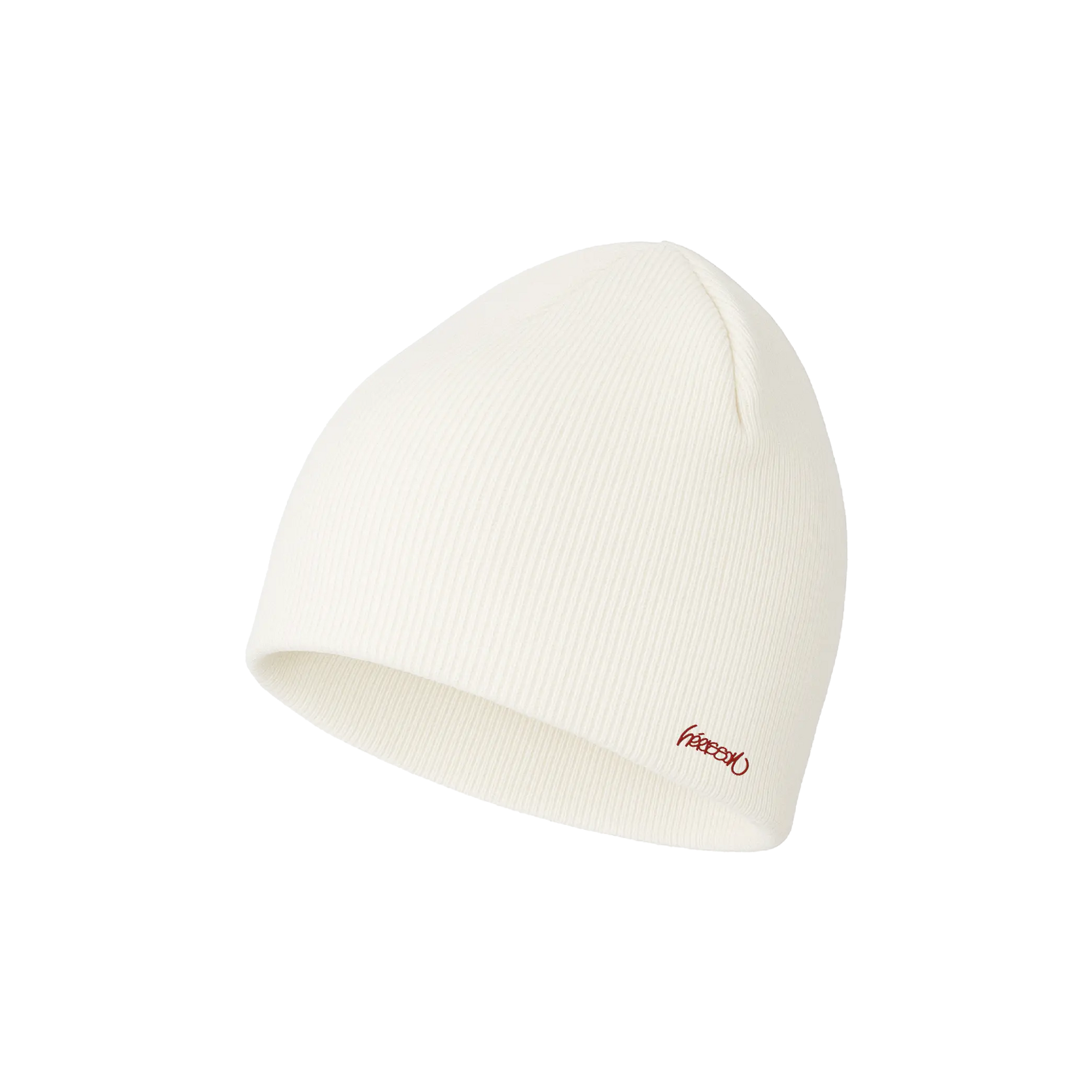 Logo Beanie White